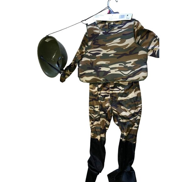 Totally Ghoul Army/ Military Halloween Costume Dress Up Fantasy Play- Size Mediu - Picture 9 of 12